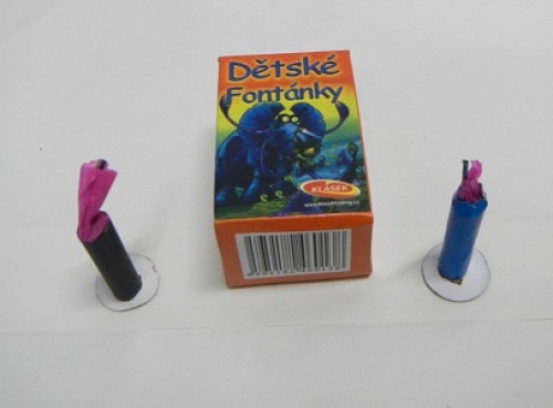 Dětské fontánky 10 ks