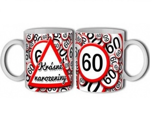 Hrnek - 60 Krásné narozeniny
