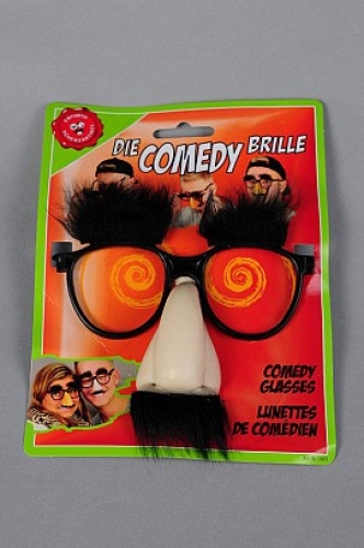 Brýle s nosem a knírem