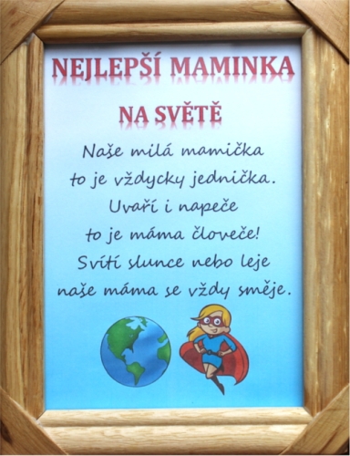 Rámeček - Nejlepší maminka