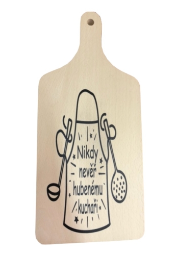 Dekorační prkénko Nevěř kuchaři