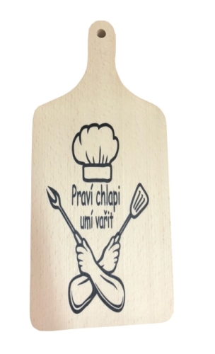 Dekorační prkénko Chlapi umí vařit