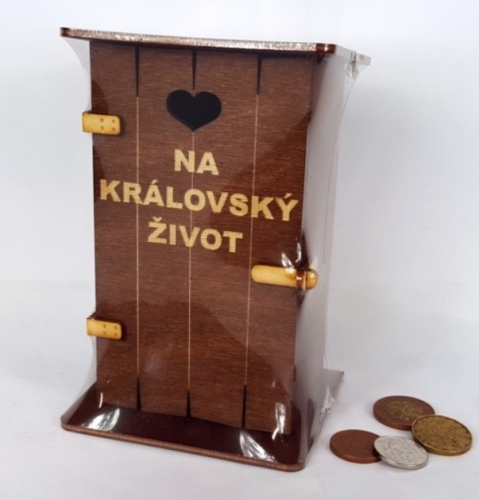 Pokladnička kadibudka - Na královský život