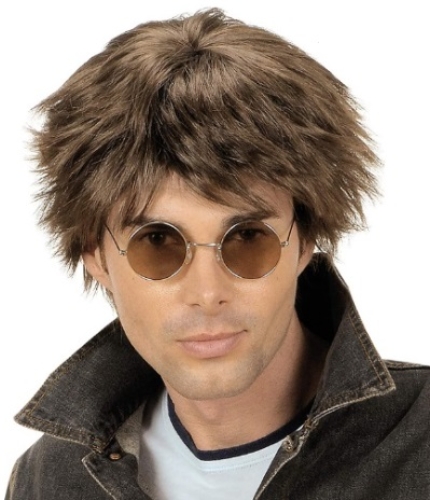 Pánská paruka hnědá