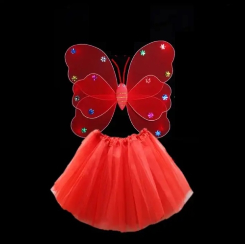 Motýl křídla červená