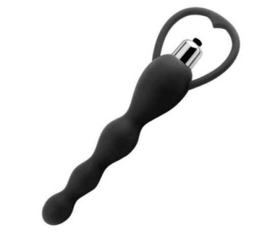 Anální silikonový vibrátor