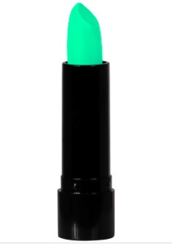 Neonová rtěnka zelená