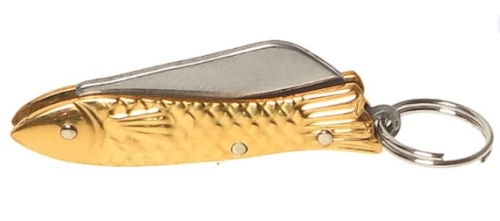 Kapesní nožík rybička klíčenka