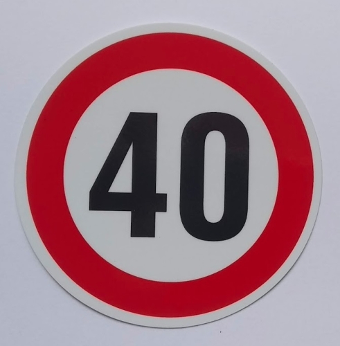 Samolepka 40