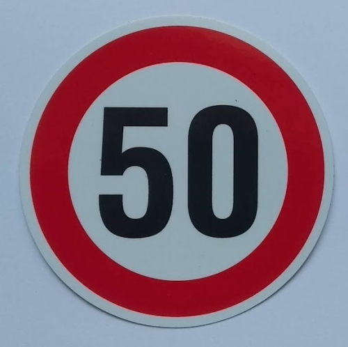 Samolepka 50