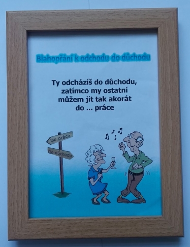Rámeček - Odchod do důchodu