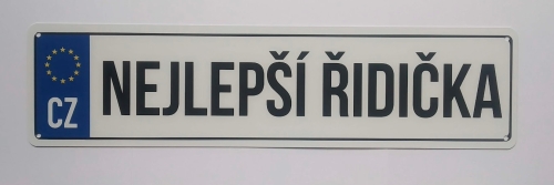 SPZ Nejlepší řidička