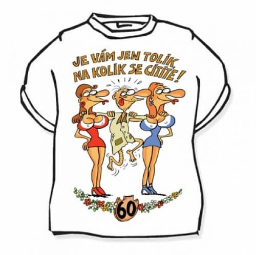 Tričko - Výročí muž 60