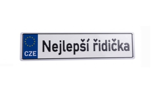 SPZ Nejlepší řidič