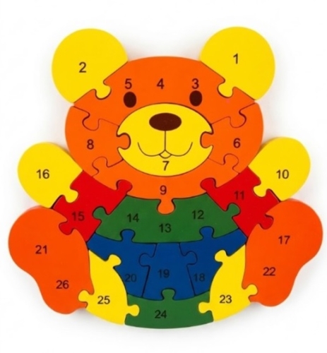 Puzzle medvídek