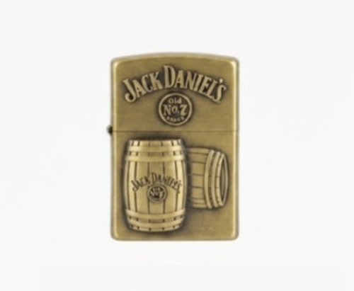 Zapalovač Jack Daniels zlatý